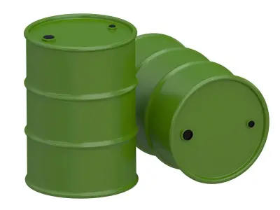 Barrel Green 3D model