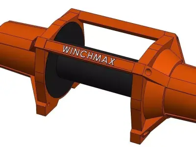 Winchmax Winch 17500lb 24v 3D model