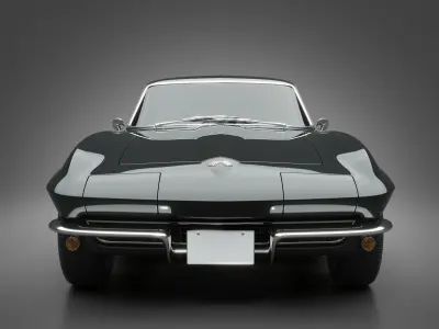 1963 Chevrolet Corvette 3D model