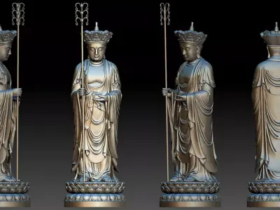 Bhikkhu  3D print model