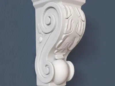 Decorative Corbel 3D model