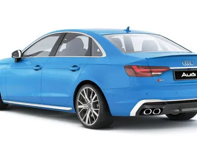 Audi S4 2020 3D model