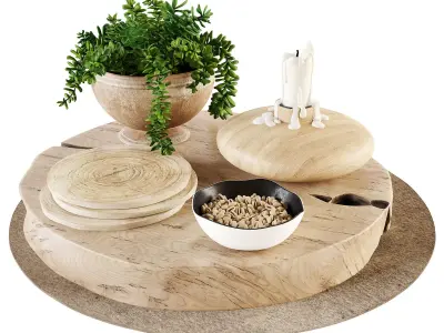 Decorative set w006 3D model