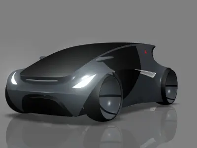 CONCEPT CAR SHARK PBDESIGN nurbs and poly 3D model