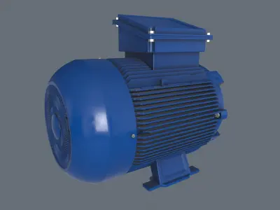 Electric Motor 3D model