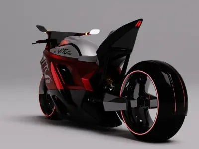 Electrice Bike future 3D model