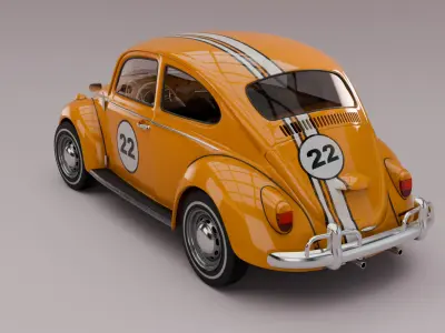 Volkswagen Beetle 3D model by mapmast1 from CGTrader