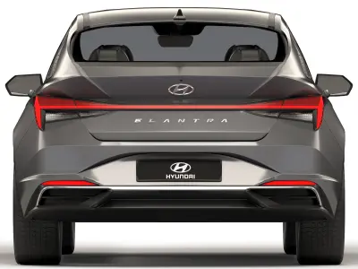 Hyundai Elantra 2021 3D model