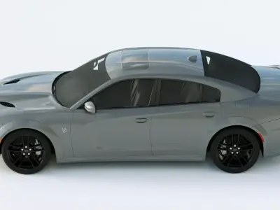 Dodge Charger SRT Hellcat Widebody 2020 3D model