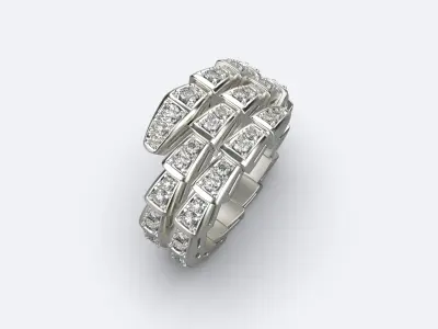 Bvlgari serpenti 3D print model