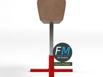 Pommel horse 3D model