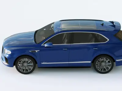 Bentley Bentayga Speed 2021 3D model
