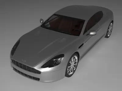 Aston Martin Rapide 2011 3D model