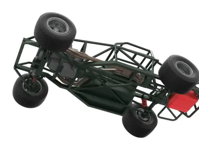 Australian Super Sedan Base Scale 1 to 25 3D print model