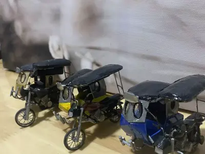 motorcycle set 3D model