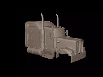 kenworth w900 2006 TRUCK 3D print model