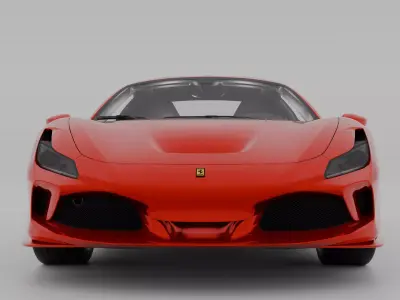 Ferrari F8 Tributo 3D model get