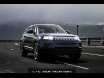 SUV Bundle 3D Model Pack