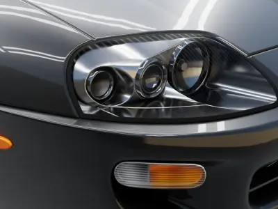 Toyota Supra 3D model