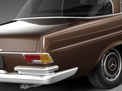Mercedes-Benz 300SE W112 Coupe 3D model