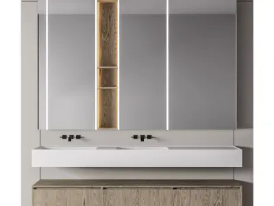 Luxury Bathroom 100 3D model