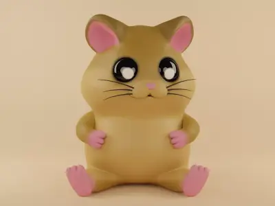 Hamster  3D model