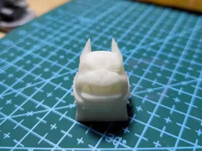 V Bulldog Head Keycap 3D print model