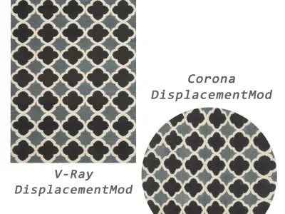 Rugs No 728 Low-poly 3D model