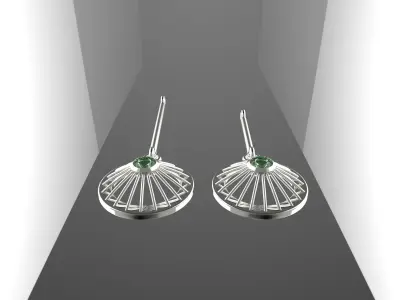 earring 3D print model