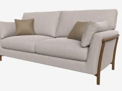 Sofa Large Ercol Avanti 3D model