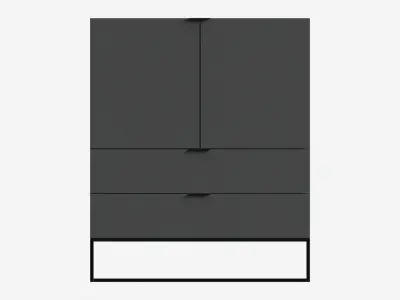 Chest of drawers KOBE 3D model