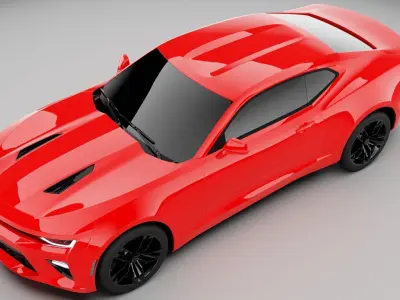 2018 Chevrolet Camaro SS 3D model