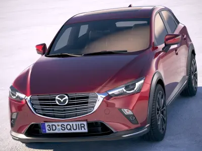 Mazda CX-3 2019 3D model