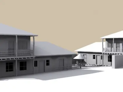 VILLAGE HOME Free 3D model