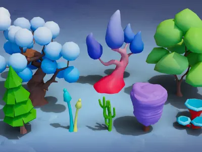 Fantasy FREE Free low-poly 3D model