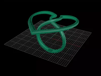 Minimal Abstract Ring 18 3D print model