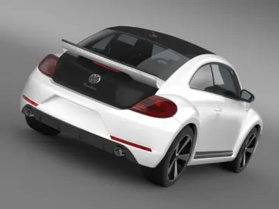 VW Beetle GSR 2013 3D model