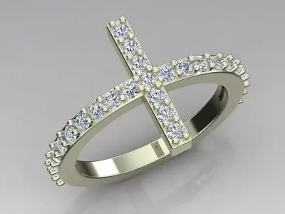 Band Ring 3D print model