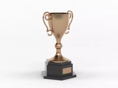 Trophy Cups 3D model 84