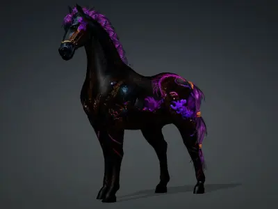 Horse-E3 3D model
