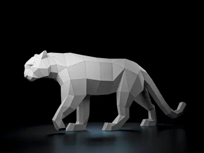 panther 3D model order