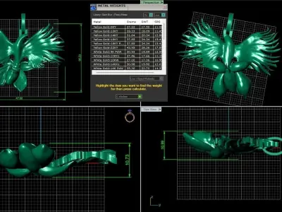 Habenaria radiata 3D print model