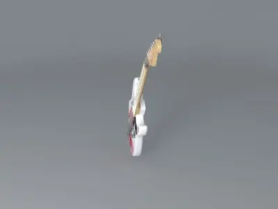 Charvel USA Warren DeMartini Bomber Graphic guitar Free 3D model