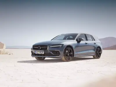 Modern Swedish luxury combi unbranded 3D model