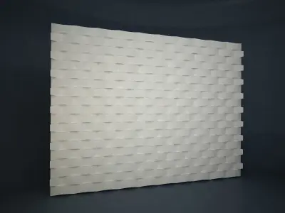01 LIGHTWEIGHT PATTERN WALL 3D model