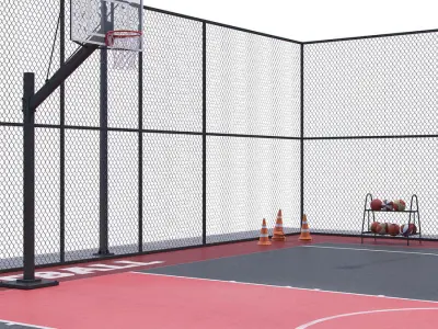 Basketball Court   3D model