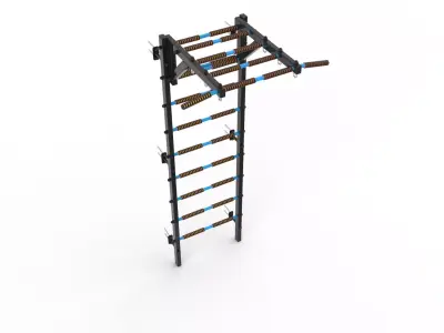 Sports ladder 3D model
