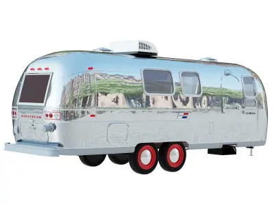 Airspresso coffee food trailer  3D model