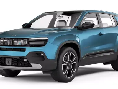 Jeep Avenger 2024 3D model