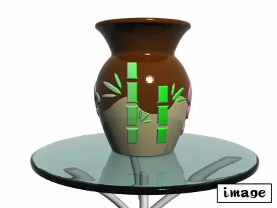 Shochikubai Vase Free 3D print model